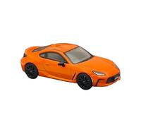 Modelo De Coche A Escala 1:64 para GR86 RZ 10.º Aniversario con Alerón Trasero Naranja Llama HJ643048P Modelos De Coche Decoraciones Escritorio Miniatura De Colección