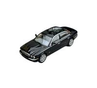 Modelo De Coche A Escala 1:64 para Jaguar XJ6 X350 Negro Colección Personal Exhibición Hobby Aleación Modelo Coche Adornos Miniatura De Colección(Black)