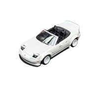 Modelo De Coche A Escala 1:64 para Mazda MX5 Rocket Bunny Rocket Bunny Modelo De Coche De Aleación Ligera con Tapa Blanca Miniatura De Colección