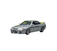 Modelo De Coche A Escala 1:64 para Nissan GT-R R32 S-Tune Skyline Modelo De Coche De Aleación Completamente Abierto Adornos De Juguete De Metal Miniatura De Colección
