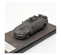 Modelo De Coche A Escala 1:64 para Nissan GTR-Mad MAX R34 Doomsday Wasteland Style Alloy Car Adornos Creativos Modelo Miniatura De Colección(Style 2)