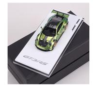 Modelo De Coche A Escala 1:64 Porsche 911 GT2RS - Modelo De Coche De Resina para Adultos Colección con Adornos Estáticos Color Azul Miniatura De Colección(Green)