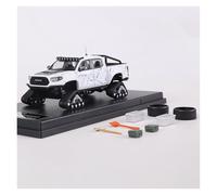 Modelo De Coche A Escala 1:64 Toyota Tacoma Snow Edition - Modelo De Coche De Aleación para Colección Ideal para Fiestas Y para Adultos Miniatura De Colección(White)