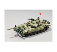 Modelo De Coche A Escala 1:72 Modelo De Tanque T-90A Escena Artística En Miniatura Militar para Colección De Adornos para Adultos Miniatura De Colección