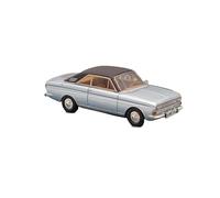 Modelo De Coche A Escala 1/87 Ford Taunus P6 Coupé Resina Modelo Coche Colección Azul Exhibidor Decoración Miniatura De Colección