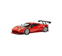 Modelo De Coche A Escala Adorno De Coche De Aleación Ferrari 458 Italia GT3 Escala 1:64 De Metal Fundido A Presión Rojo Modelo De Coche Recuerdo Miniatura De Colección