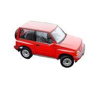 Modelo De Coche A Escala Adornos De Aleación Estática para Coche Suzuki Vitara Rojo Colección De Metal Timón Derecho Modelo 1:18 para Adultos Miniatura De Colección