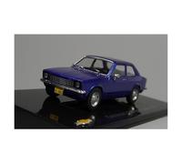 Modelo De Coche A Escala Adornos Metálicos para Chevrolet Chevette Coupé 1973 Colección Personal Color Azul Escala 1:43 Miniatura De Colección