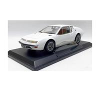 Modelo De Coche A Escala Alpine A310 1600vf Modelo De Coche De Aleación Fundido A Presión Escala 1:18 Decoración Verde Miniatura De Colección(White)