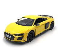 通用 Modelo de coche a escala Aud i R8 (R8 amarillo)