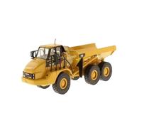 Modelo De Coche A Escala Camión Volquete Articulado De Aleación 725 Escala 1/50 Modelo De Coche En Miniatura Estático Coleccionable Amarillo Miniatura De Colección