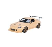 Modelo De Coche A Escala Coche De Juguete De Resina Amarilla S2000 Edición Especial Escala 1:64 Apto para Jóvenes Y Adultos Miniatura De Colección