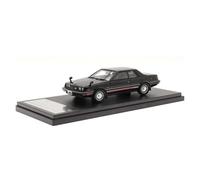 Modelo De Coche A Escala Colección De Modelos De Coches Clásicos De Resina para Galant 2000 GSR Turbo De 1980 (Escala 1:43) Miniatura De Colección(Black)