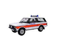 Modelo De Coche A Escala Colección De Recuerdos para El Coche De Policía Range Rover Primera Generación Modelo Coche Simulación Aleación AR 1/18 Miniatura De Colección