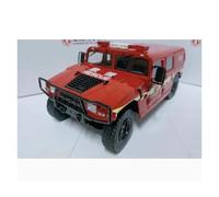 Modelo De Coche A Escala Modelo Coche Decoración Escritorio Blindado De Policía Armada De Alta Movilidad De Primera Generación A Escala 1/18 Miniatura De Colección(Red)