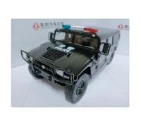Modelo De Coche A Escala Modelo Coche Decoración Escritorio Blindado De Policía Armada De Alta Movilidad De Primera Generación A Escala 1/18 Miniatura De Colección(Black)