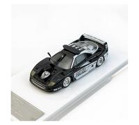 Modelo De Coche A Escala Modelo Coche Resina NFS Escala 1:64 para El Coche Policía Alta Velocidad Cavallino Rampante F40 RCPD Color Blanco Negro Miniatura De Colección