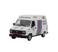 Modelo De Coche A Escala Modelo De Coche De Flota Fiat Van Marti A Escala 1:43 Apto para Juguetes De Jóvenes Y Adultos Miniatura De Colección