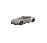 Modelo De Coche A Escala Modelo De Coche De Juguete De Aleación Fundida A Presión Aston Martin ONE77 A Escala 1/64 Colección Adornos Exhibición Miniatura De Colección(Silver)