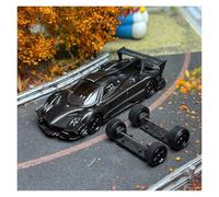 Modelo De Coche A Escala Modelo De Coche Pagani Zonta Revolución Aleación Carbono A Escala 1:64 con Caja De Presentación Y Adornos Colección Miniatura De Colección