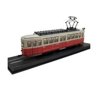Modelo De Coche A Escala Modelo De Tranvía A Escala 1:87 Coleccionable C1 N.º 141 1957 Modelo De Vehículo De Tráfico Simulado Miniatura De Colección