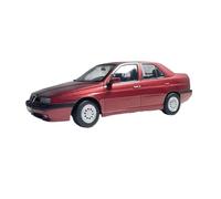 Modelo De Coche A Escala Réplica del Alfa Romeo 155 Rojo Modelo Coche 1996 1:18 Aleación Fundida A Presión para Aficionados Al Turismo Miniatura De Colección