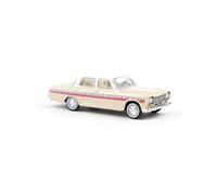 Modelo De Coche A Escala Réplica En Miniatura Colección Extremadamente Detallada Fundición A Presión Color Blanco Roto 1/64 para Minivan SH760A Miniatura De Colección