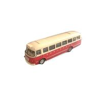Modelo De Coche A Escala Simulación Autobús Skoda 706 Pekín Escala 1/43 Color Rojo para Decoración Hogar Y Oficina Modelos Coches Clásicos Miniatura De Colección