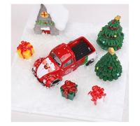 Modelo De Coche A Escala Volkswagen Beetle Pickup - Modelo Coche Fundido A Presión Pintado para Navidad 1:64 Recuerdo Coleccionable Color Rojo Miniatura De Colección