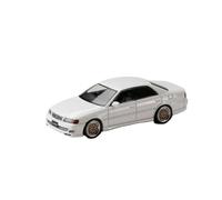 Modelo De Coche Aleación Simulación Rueda Dorada Chaser Tourer V JZX100 A Escala 1:64 Exhibición Estática Coleccionable Miniaturas De Automoción(White)