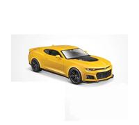 Modelo De Coche Analógico De Metal Fundido A Presión para Chevrolet Camaro ZL1 2017 Escala 1:24 Regalo(Yellow)