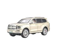 Modelo De Coche Analógico Metal Fundido A Presión para El Tanque 500 Hi4-T SUV Escala 1 24 Regalo(Oro)