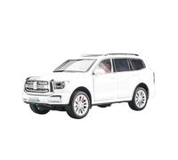 Modelo De Coche Analógico Metal Fundido A Presión para El Tanque 500 Hi4-T SUV Escala 1 24 Regalo(White)