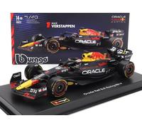MODELO DE COCHE BURAGO ESTÁTICO RED BULL F1 RB19 #1 VERSTAPPEN 2023 ESCAPARAT...