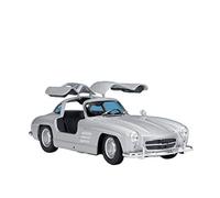 Modelo De Coche Clásico De Aleación De Metal Fundido A Presión, Modelo 1:24 para Benz 300SL(Silvery)