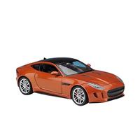 Modelo De Coche De Aleación De Metal, Coche Clásico Fundido A Presión 1:24 para Jaguar F-Type Coupé(Orange)