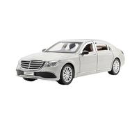 Modelo De Coche De Aleación De Metal Fundido A Presión 1:24 para Benz E300(White)