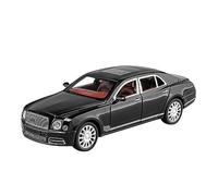 Modelo De Coche De Aleación De Metal Fundido A Presión A Escala 1:24 para Bentley Mulsanne(Black)