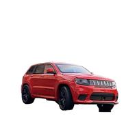 Modelo De Coche De Aleación De Metal Fundido A Presión para Jeep Grand Cherokee 1:32 Simulación De Sonido Y Luz(Red)