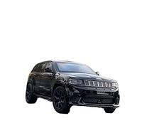 Modelo De Coche De Aleación De Metal Fundido A Presión para Jeep Grand Cherokee 1:32 Simulación De Sonido Y Luz(Black)