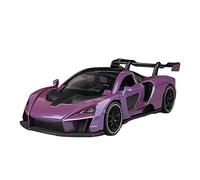 Modelo De Coche De Aleación Fundida A Presión, Vehículo De Metal, Escala 1:32, para McLaren Senna Decoración(Purple)