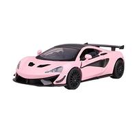 Modelo De Coche De Aleación Fundida A Presión, Vehículo De Metal, Escala 1:32, para McLaren Senna Decoración(Pink)