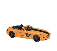 Modelo De Coche De Aleación Fundido A Presión A Escala 1:24 para Benz AMG GT(Yellow)