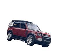 Modelo De Coche De Aleación Fundido A Presión En Metal A Escala 1:32 para Land Rover Defender Edition(Red)
