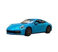 Modelo De Coche De Aleación Fundido A Presión, Modelo De Coche De Metal 1:24 para Porsche 911 Carrera 4S Coupé Modelo de Coche estático(Blue)