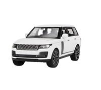 Modelo De Coche De Aleación Fundido A Presión, Vehículo De Metal 1:32 para Land Rover Range Rover 50th(White)