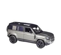 Modelo De Coche De Aleación Fundido A Presión, Vehículos De Metal A Escala 1:24 para Land Rover Defender 110 SUV 2022(Titanium)