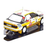 Modelo De Coche De Aleación para Audi 200 Quattro 4WD Racing Acropolis 1987 Colección De Vehículos Adorno Juguetes 1/43 No Control Remoto Modelos