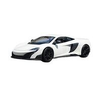 Modelo De Coche De Aleación Vehículos Coche Cumpleaños 1:24 para McLaren 675LT(White)