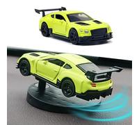 Modelo de coche de deriva para salpicadero, accesorios interiores de automóvil para decoración de salpicadero, modelos de metal a la deriva, adorno deportivo de aleación para hombres (verde)